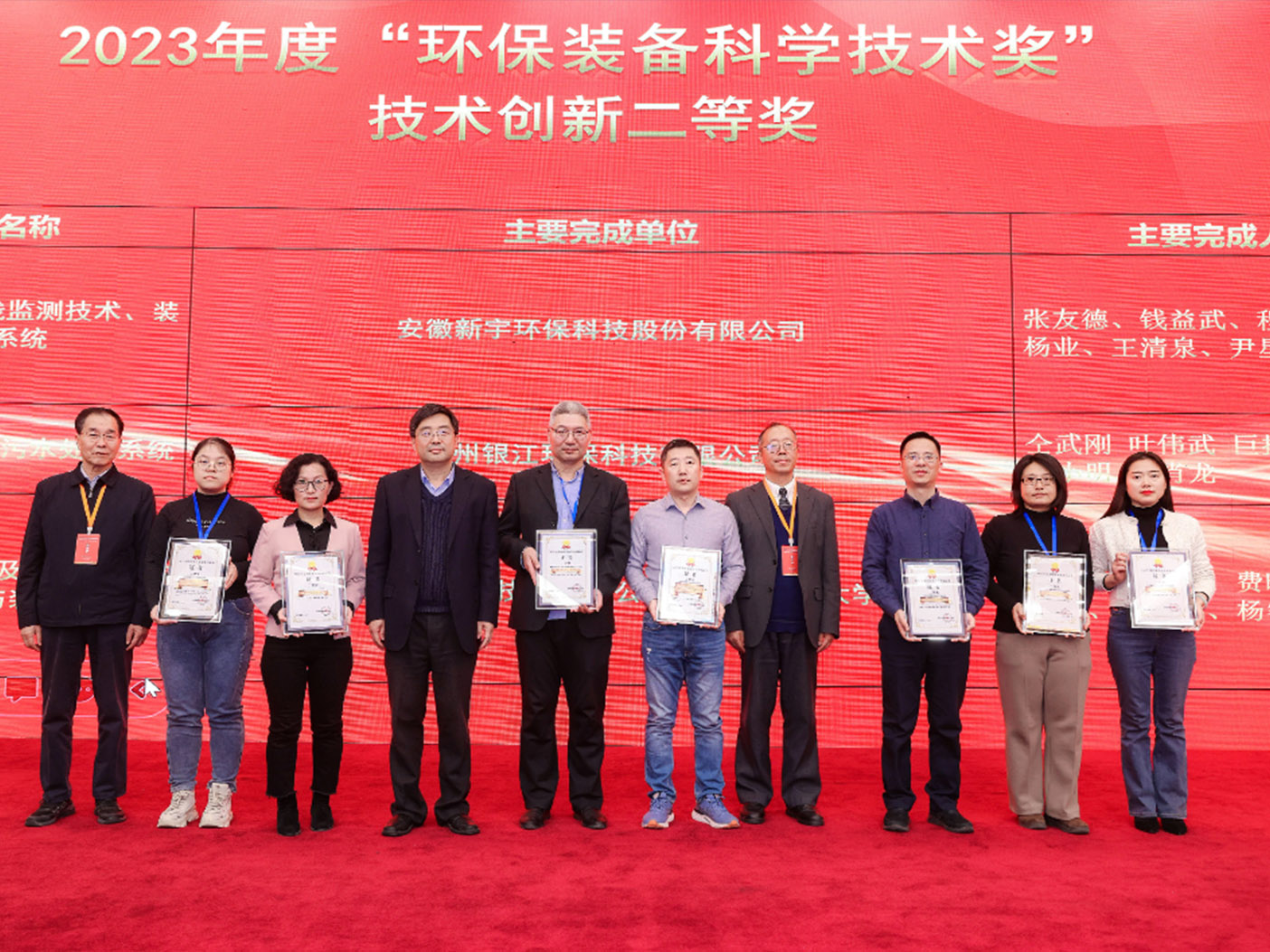 维尔利集团子公司金源机械获2023年度环保装备科学技术奖